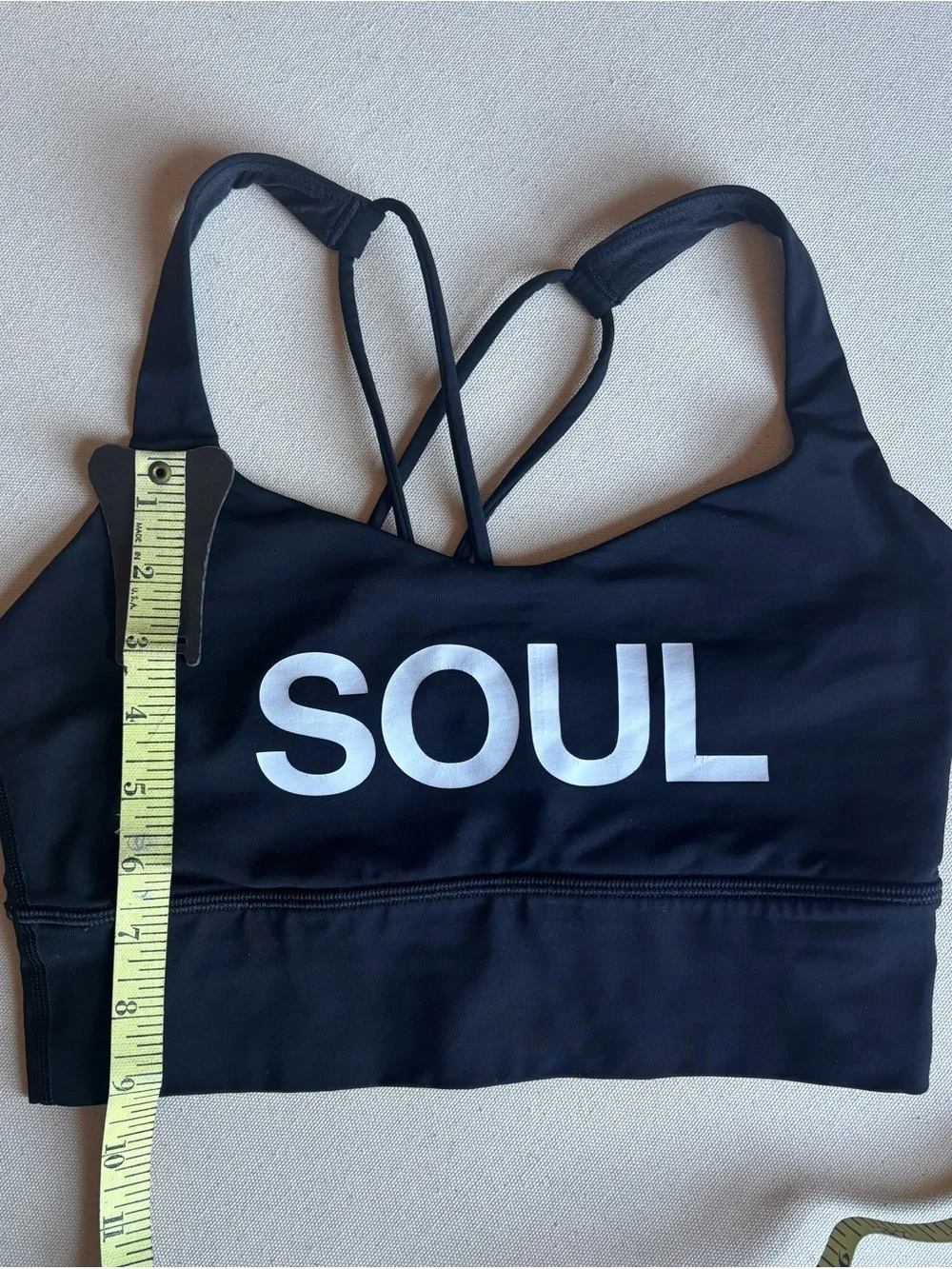 Lululemon x SoulCycle Free To Be Moved Longline Sports Bra - Size 6